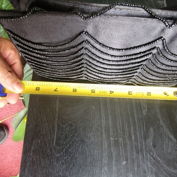 VICTORIA'S SECRET Tiny black Beaded purse. Nwt* - Picture 9 of 10